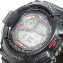 tyys 933-3 112 CASIO カシオ G-SHOCK Gショック GW-9300 マッドマン 電波ソーラー デジタル メンズ腕時計 稼働品 腕周り約22㎝_画像2