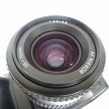 tyys 930-1 106 Nikon ニコン F-601 AF NIKKOR 35-70mm 1:3.3-4.5 一眼レフフィルムカメラ 動作未確認 カメラバッグ付き_画像7