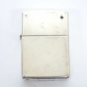 ♪tyys 933-4 111 ZIPPO ジッポライター スターリングシルバー STERLING 2002 喫煙具 火花OK