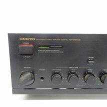 tyys 934-1 129 ONKYO オンキョー プリメインアンプ Integra A-815EX 通電OK_画像5