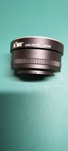 ニコンマウントをFUJI　Xマウントに変換アダプター