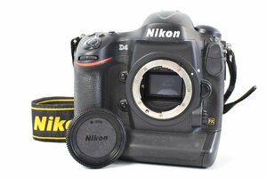 ▼Nikon ニコン D4 FXフォーマットデジタル一眼レフカメラ ボディのみ ■動作未確認 外観良好 16.2メガピクセル ニコンFマウント