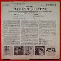 1円開始★神洗浄【超ギガレア★USオリジナル★BLUE NOTE NEWYORK 耳 VAN】★STANLEY TURRENTINE/HUSTLIN'★KENNY BURRELL★SOUL-JAZZ大名盤_画像2