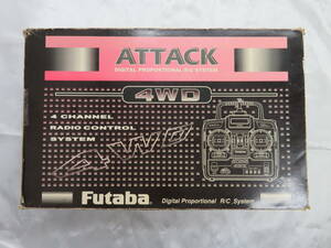 【Futaba】R/C　ATTACK　4WD 4ch　送受信機セット　フタバ　中古品　