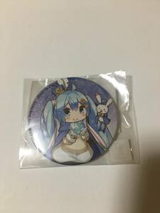 【激レア、新品】SNOWMIKU2020 Re:ゼロ×雪ミクコラボ　缶バッジ75ｍｍ　氷結の絆ver.　　初音ミク