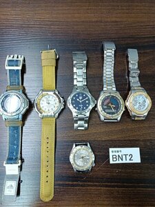 BNT2　腕時計　文字盤　部品取り　ジャンク品　おまとめ6点　CASIOカシオ