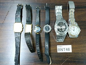 BNT46　腕時計　部品取り　ジャンク品　おまとめ6点　michel Jurdain　SWISS ARMY　など