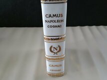 SNS2　酒　アルコール　コニャック カミュ COGNAC CAMUS NAPOLEON　箱入り ※g=ボトルの重さ含む_画像3