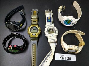 KNT39　ジャンク品　腕時計　部品取り　おまとめ6点　CASIOカシオ　G-SHOCK　など