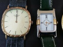 TNFO37　腕時計　部品取り　ジャンク品　おまとめ6点　LONGINES　YSL　CYMA　など_画像5