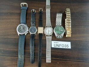 UNFO35　ジャンク品　時計　腕時計　部品取りに　メンズ　レデイース　SEIKOセイコー　CABANE de ZUCCa カバンドズッカ　など　おまとめ