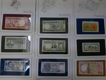 IDF28　世界の国々の紙幣コレクション 　OFFICIAL BANKNOTES OF EVERY NATION　112枚　おまとめ_画像9
