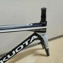 KUOTA KALIBUR クオータ カリバー TTバイク フレームセット カーボンフレーム タイムトライアル スポーツ 自転車 補修品 現状品 #ST-01783_画像2