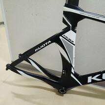 KUOTA KALIBUR クオータ カリバー TTバイク フレームセット カーボンフレーム タイムトライアル スポーツ 自転車 補修品 現状品 #ST-01783_画像3