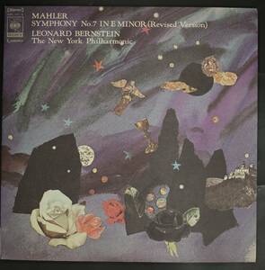 【国内盤LP】バーンスタイン,NYP/マーラー:交響曲第7番 夜の歌(並良品,1965,L.Bernstein)