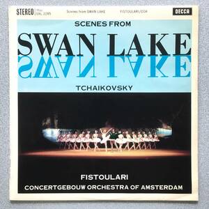 英DECCA SXL2285 フィストラーリ/ACGO 「白鳥の湖」ハイライト バレエ音楽の巨匠入魂の「白鳥の湖」 K.ウィルキンソンによるffss録音