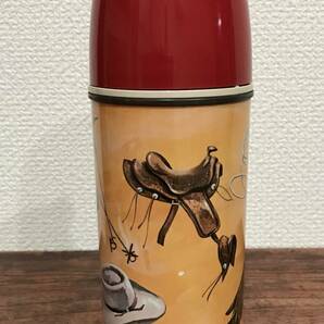 60年代ビンテージサーモス魔法瓶水筒アメリカンビンテージカウボーイサーモスメイドインUSAアメリカ製キャンプアウトドア の画像4