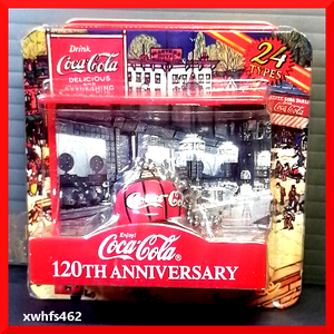 新品即決 非売品 コカコーラ 120周年 メモリアル フィギュア コレクション ティファニータイルランプ コカ・コーラ ノベルティ zak