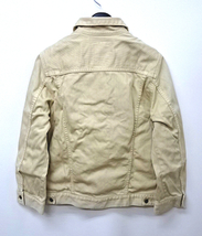 M【RICO Jacket 06-9H-4520 Beige リコ 8分袖ジャケット ピケ Gジャン ジージャン ベージュ】 _画像3