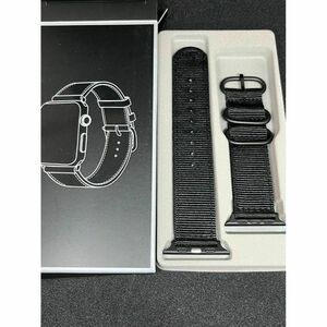 Apple Watch Band Нейлоновая полоса черная 42-45 мм