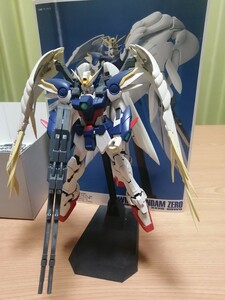 1/100 MasterGrade WING GUNDAM ZERO 組み立て済み　変色 ジャンク ウイングガンダムゼロ