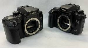 １円〜Canon キャノン EOS55 2台 まとめ売り 一眼レフカメラ フィルムカメラ ブラックボディ