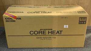 １円〜 美品 CORONA コロナ COREHEAT コアヒート DHX-1221R-TD ダークブラウン 遠赤外線電気暖房機 ヒーター 箱、説明書あり 動作確認