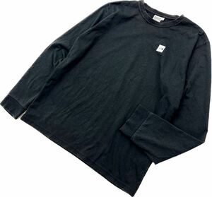 THE NORTH FACE ☆ ベーシック ブラック ロンT 長袖 Tシャツ レディース L アウトドア ストリート カジュアル 古着 ノースフェイス■BG215