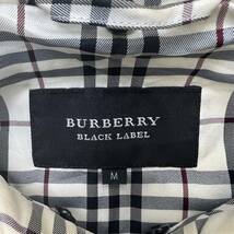 BURBERRY BLACK LABEL ☆ ベーシック 軽量 ダウンジャケット ブラック M 秋冬 大人カジュアル 人気 バーバリー ブラックレーベル■S2402_画像7