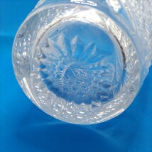 【綺麗な硝子の花瓶！】KAMEI GLASS カメイガラス クリスタル ガラス フラワーベース 花瓶 クリスタルガラス インテリア 置物 花入_画像8