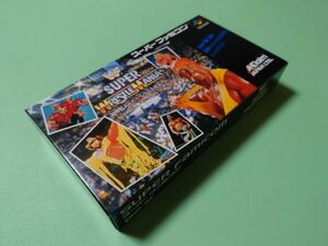 ■未開封新品 スーパーファミコン WWF スーパーレッスルマニア SFC■