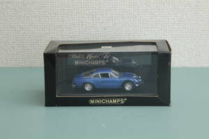 1/43 MINICHAMPS Renault Alpine A110 ルノー アルピーヌ　ダイキャストカー ミニカー ミニチャンプス 