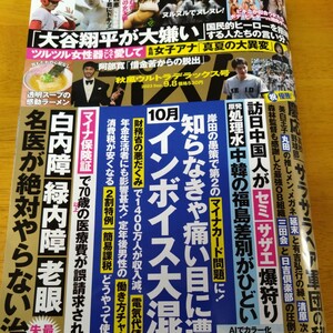 週刊ポスト2023年9/8日号 8Woman Last Danceヌレヌレ∞裸女神　上西恵　原つむぎ　他 