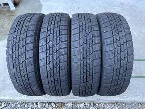 【中古・スタッドレス・溝あり】155/65R14 75Q 4本 GOODYEAR グッドイヤー ICE NAVI 6 アイスナビ 軽自動車全般