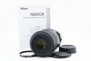 ★秀逸な描写★Nikon ニコン AF-S DX Micro NIKKOR 85mm f3.5 G ED VR ボケ味綺麗