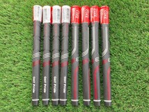 ■8本セット Golf Pride ゴルフプライド グリップ ゴルフ レッド スタンダード GOLFPRIDE CP2 Pro 赤_画像1