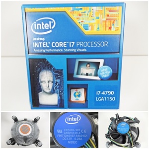 ◆[C95]美品　Intel　インテル　CPUクーラー　E97378-001　12V 0.28A　デスクトップPCコンピュータ用　現状品
