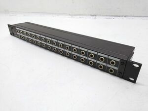 ♪TASCAM PATCHBAY PB-32P TEAC パッチベイ A110824E @80♪