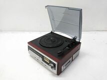 ♪VERSOS マルチレコードプレイヤー VS-M001 ラジオ CD カセット レコード オーディオ 音響機器 音響機材 A110818G @100♪_画像4