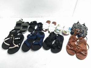 ◇メンズ＆レディース サンダル まとめ 9足 TEVA CHACO BEAUTY&YOUTH CHARLES&KEITH 1115B14J @140 ◇