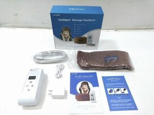 ♪未使用品 AFUNSO Intelligent Massage Headband MX-6699 インテリジェント マッサージ 頭用マッサージ器ヘッドバンド A112709E @60♪