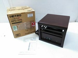 ♪METRO メトロ電気工業株式会社 一人用こたつMPQ-101B 手元スイッチ付き 元箱/取説付き A112704A @100♪