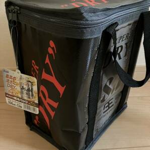 アサヒ スーパードライ オリジナル 保冷バッグ 黒 350ｍｌ×12缶用 新品 未使用 非売品 ノベルティグッツの画像1