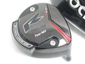 [7671]ジャスティック TOUR CONQUEST 460R VII TOUR460 ドライバー 10.5度　ヘッド単体　（1211）