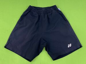 33★即決★ヨネックス★ハーフパンツ★サイズ140★黒★ベリークール★中古★YONEX★バドミントン★テニス★