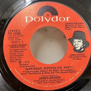 ★即決 SOUL James Brown / Superbad, Superslick PD14295 d2164 米オリジナル、2曲入り7インチ ジェームス・ブラウン 