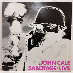 ★即決 ROCK John Cale / Sabotage Live SP004 r13499 米オリジナル、T刻印 ジョン・ケイル