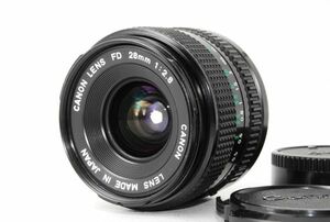 ★極上美品★ キヤノン CANON NEW FD 28mm F2.8 MF オールドレンズ #B60066N15