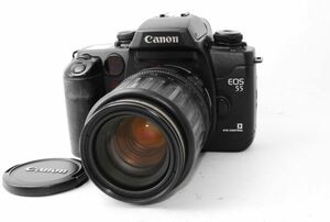 ★極上★ キヤノン CANON EOS 55 ボディ ブラック + レンズ EF 35-135mm F4-5.6 USM ★完動品★ #C14065-079