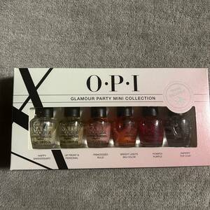  new goods OPI GLAMOUR PARTY MINI COLLECTION 6 pcs set 